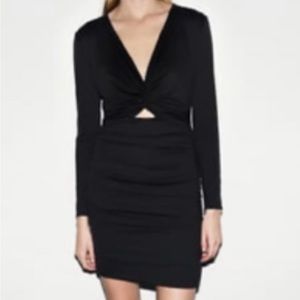 Brand new black shirt dress. Super stretchy but form fitting to keep it all in.